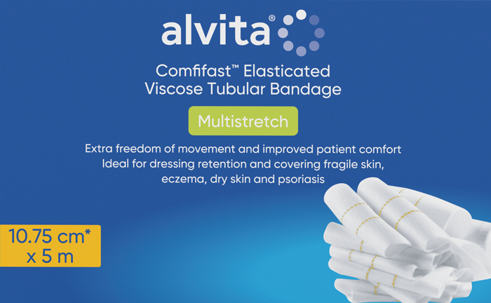 Alvita Comfifast™ Yellow Multistretch™ Bandage 10.75cm/5m 